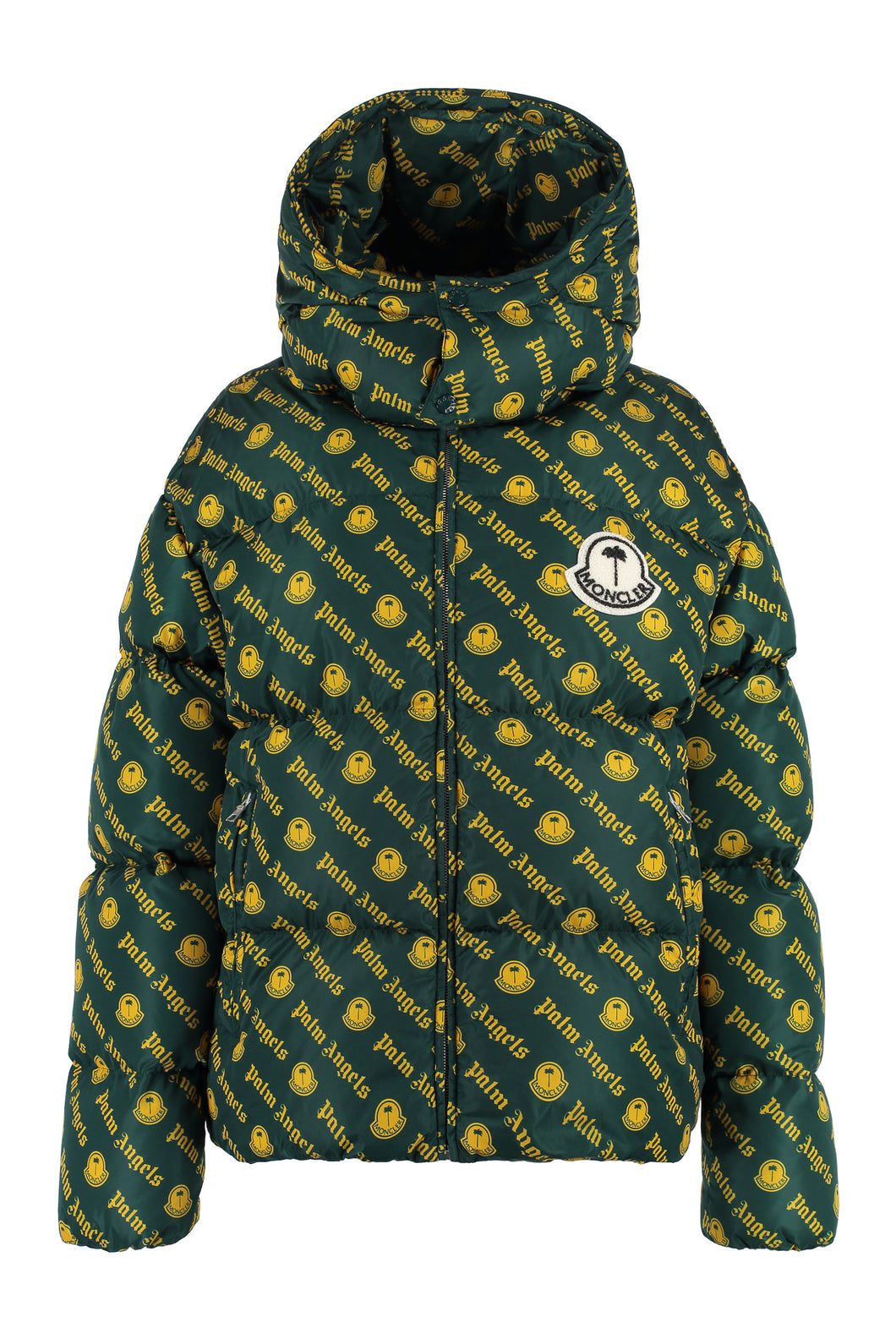 8 Moncler Palm Angels - Piumino Thompson in nylon tecnico