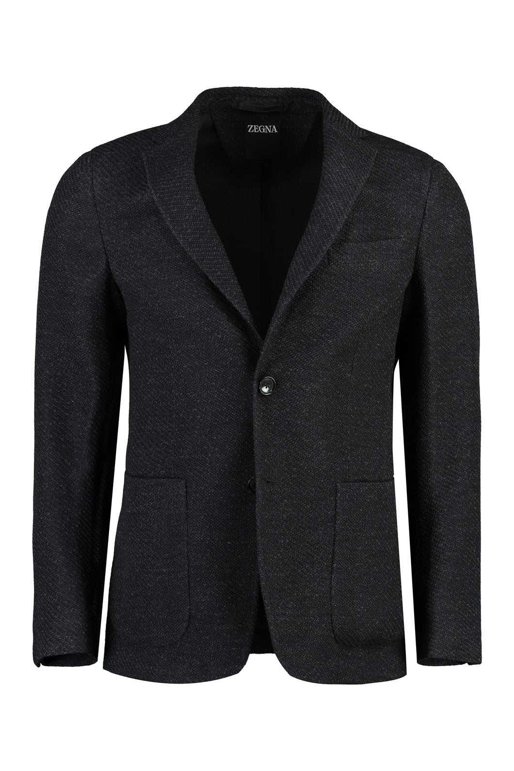 Giacca monopetto in lana bouclé