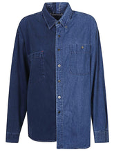 Carica l&#39;immagine nel visualizzatore di Gallery, E.L.V. DENIM Camicie Blu
