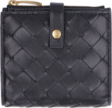 Carica l'immagine nel visualizzatore di Gallery, Portafoglio french-flap in Intrecciato
