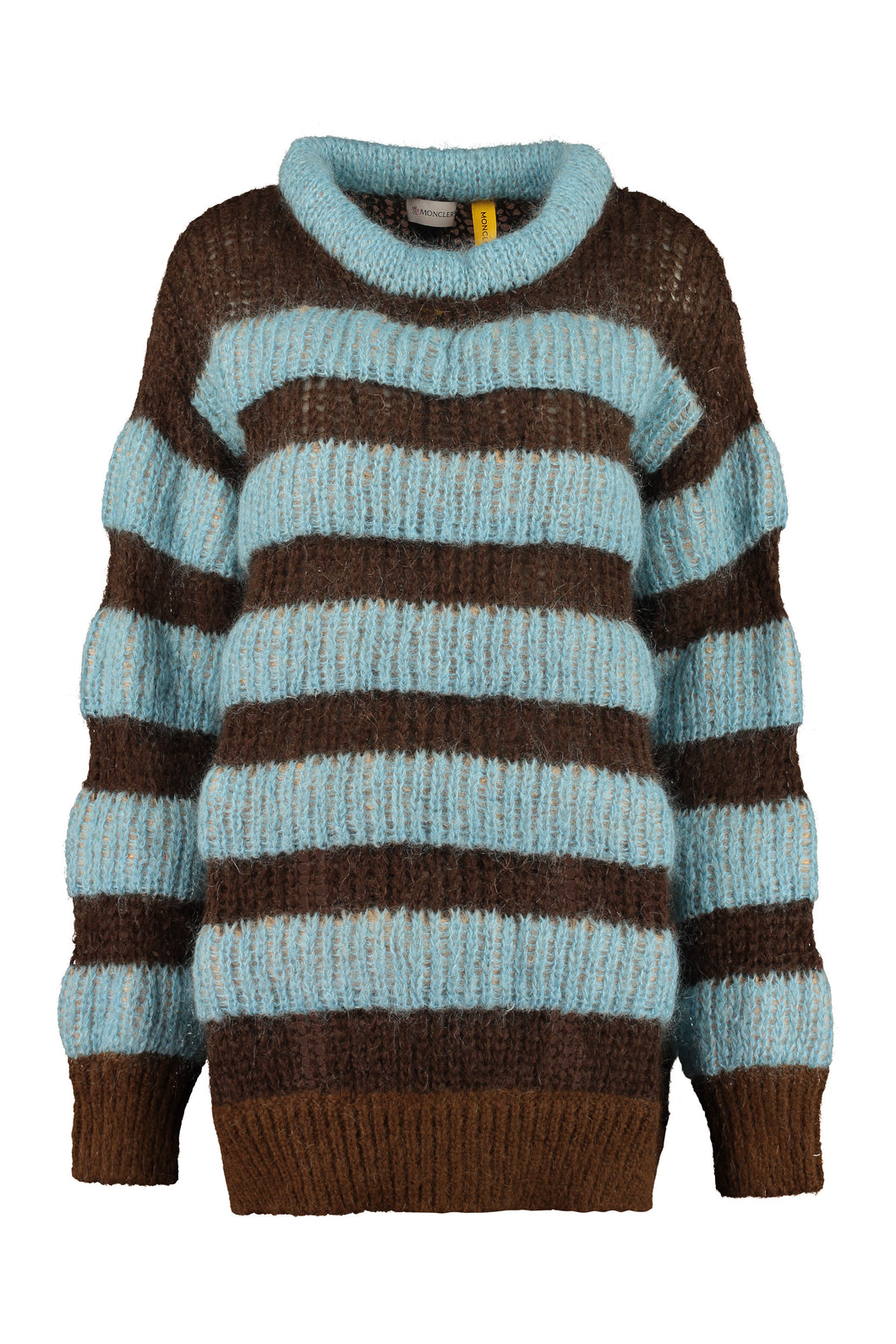 2 Moncler 1952 - Maglione in mohair a righe