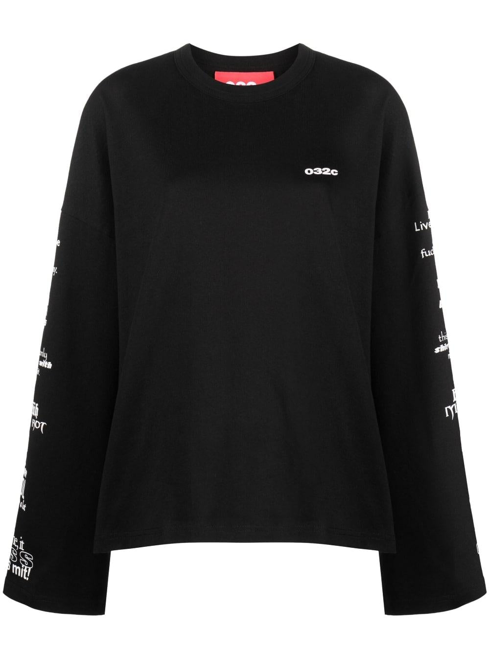 032C T-shirt e Polo Nero