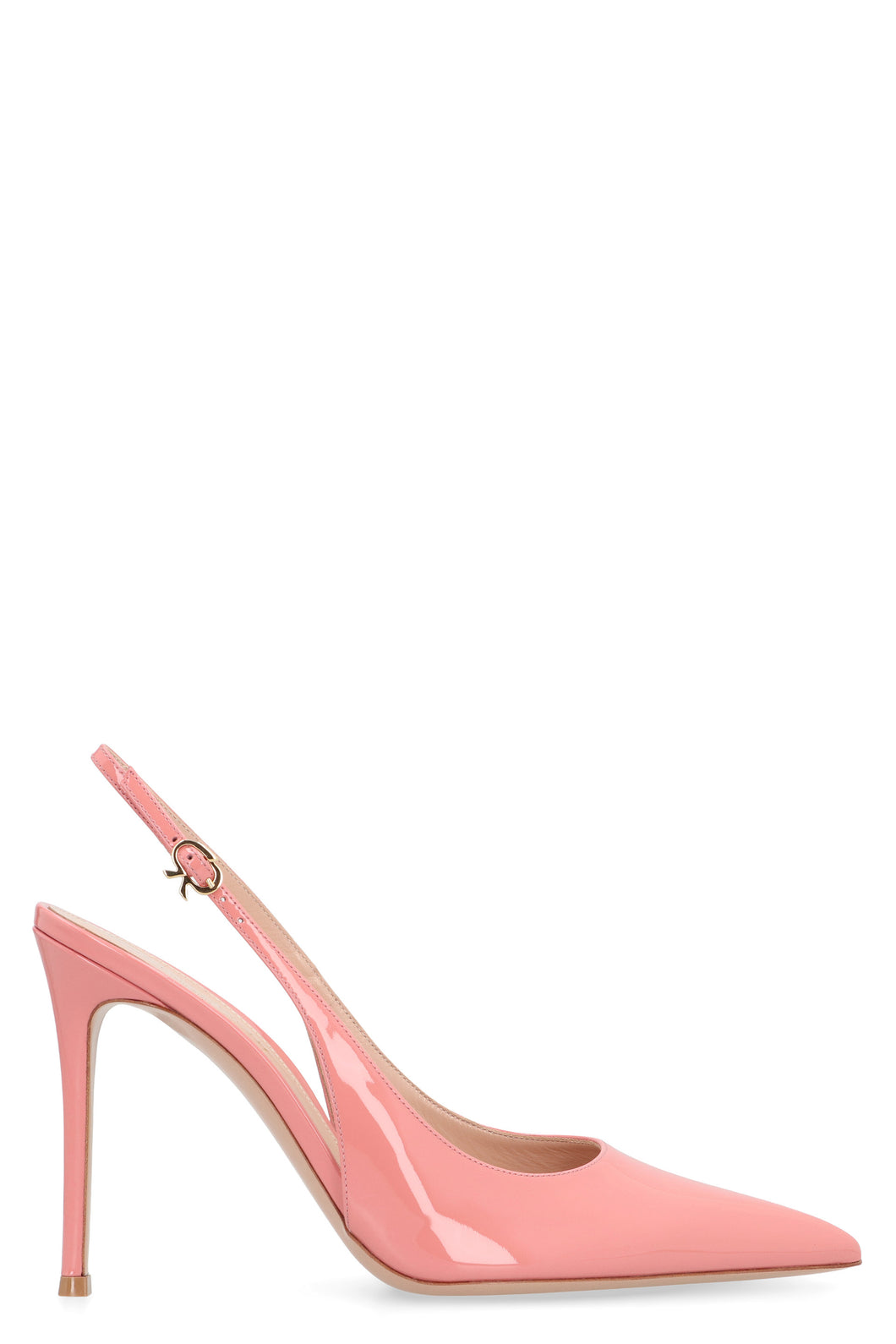 Slingback in vernice