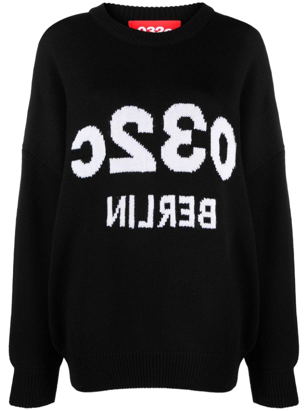 032C Sweaters Black